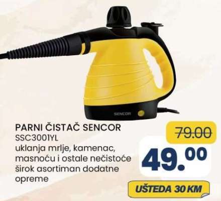 PARNI ČISTAČ SENCOR SSC3001YL