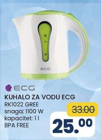 KUHALO ZA VODU ECG