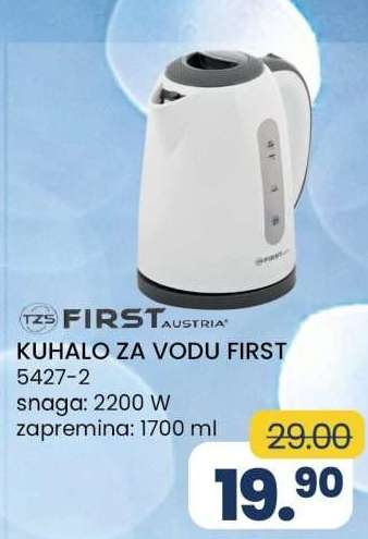 KUHALO ZA VODU FIRST