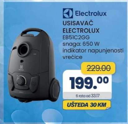 USISAVAČ ELECTROLUX EB51C2GG