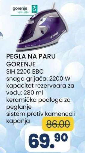 PEGLA NA PARU GORENJE