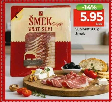 Suhi vrat 200 g Šmek