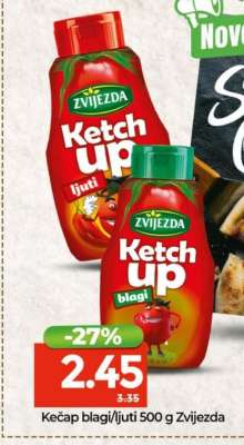 Kečap blagi/ljuti 500 g Zvijezda