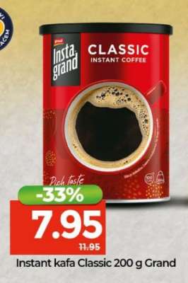 Instant kafa Classic 200 g Grand