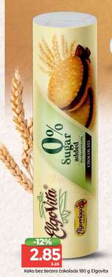 Keks bez šećera čokolada 180 g Elgovita