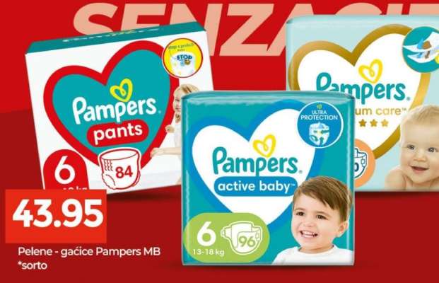 Pelene/gaćice Pampers MB