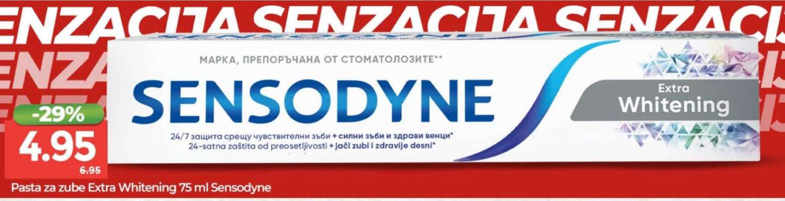 Sensodyne Extra Whitening