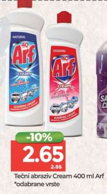 TEČNI ABRAZIV CREAM 400 ML ARF