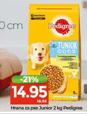 Hrana za pse Junior 2 kg Pedigree