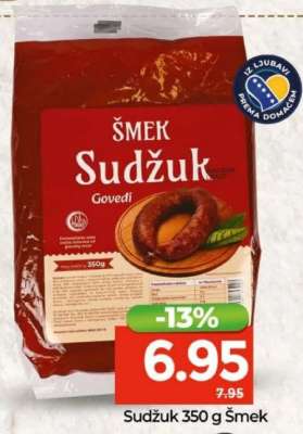 Sudžuk 350 g Šmek