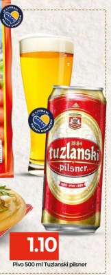 Pivo 500 ml, Tuzlanski pilsner