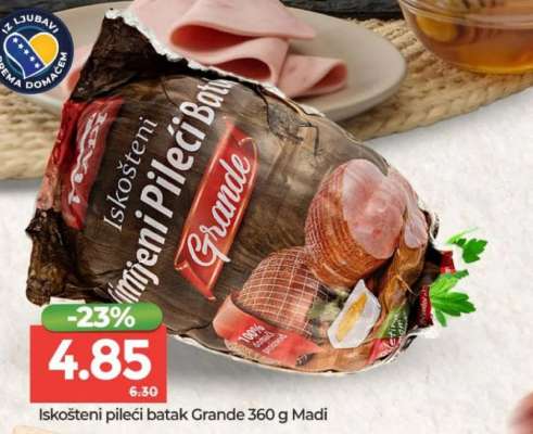 Iskošteni pileći batak Grande