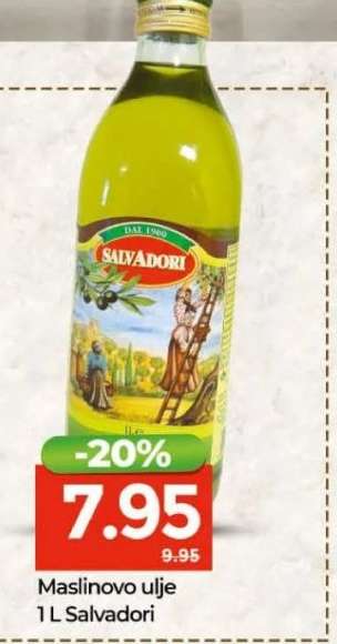 Maslinovo ulje 1 L Salvadori