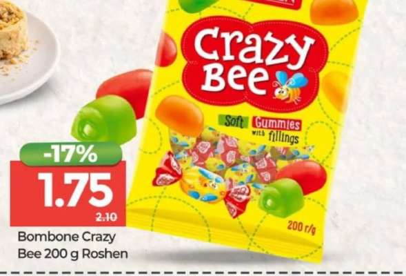 Bombone Crazy Bee 200 g Roshen