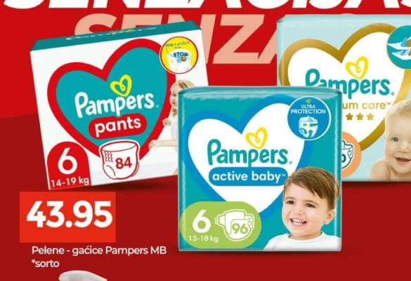 Pelene/gaćice Pampers MB