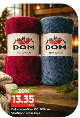 Deka mikrofiber 150x200 cm