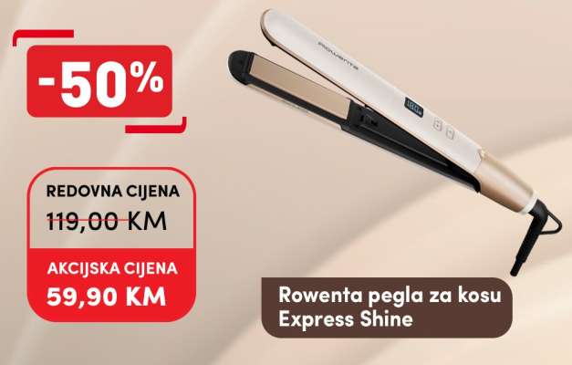 Rowenta pegla za kosu Express Shine