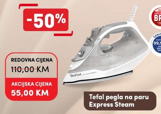 Tefal pegla na paru Express Steam