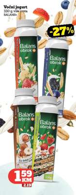 Voćni jogurt BALANS+