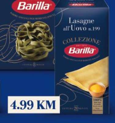 Barilla Lasagne all'Uovo