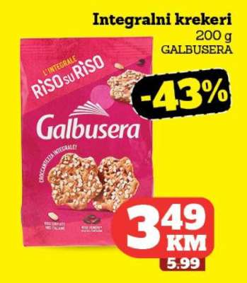 Integralni krekeri Galbusera