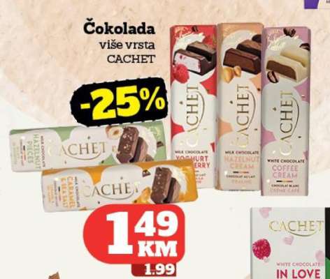 Čokolada CACHET