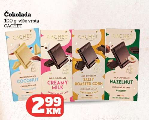 Čokolada CACHET