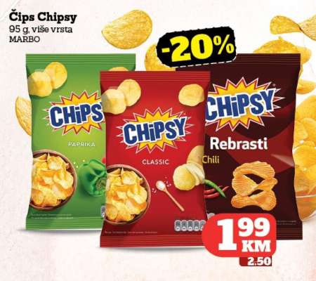 ČIPS Chipsy