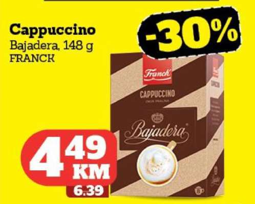 Cappuccino Bajadera, 148 g
