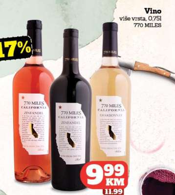 Vino 770 MILES