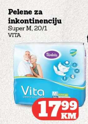 Pelene za inkontinenciju