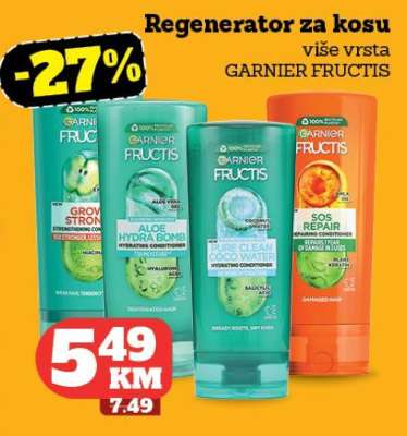 Regenerator za kosu Garnier Fructis