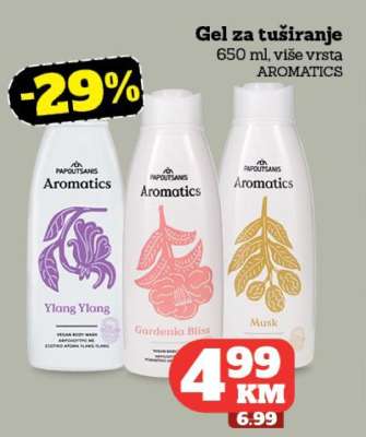 Gel za tuširanje AROMATICS
