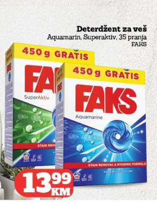 Faks Deterdžent za veš