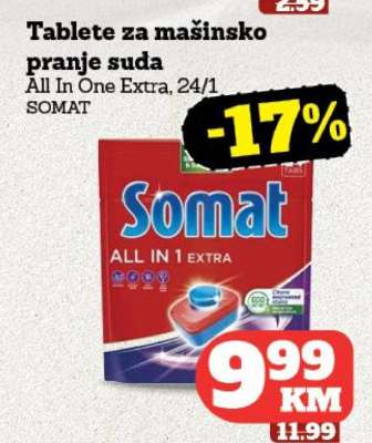 Tablete za mašinsko pranje suđa