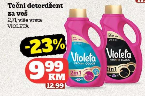 Tečni deterdžent za veš Violeta