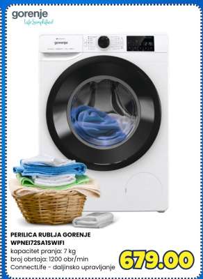 PERILICA RUBLJA GORENJE WPNEI72SAS1WIFI