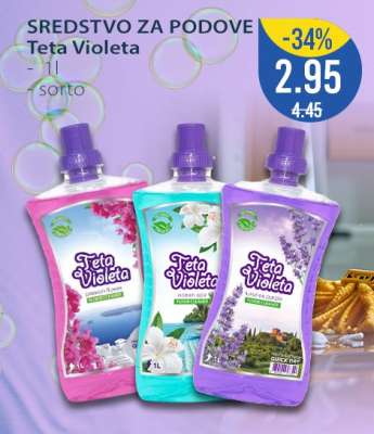 SREDSTVO ZA PODOVE Teta Violeta