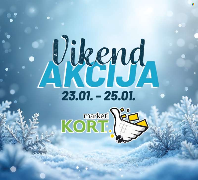 Kort marketi katalog - 23.01.2026. - 25.01.2026.