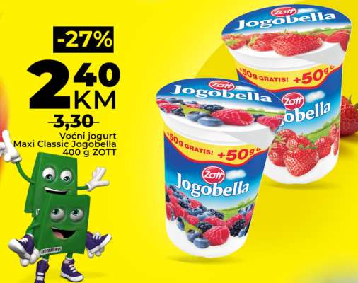 Voćni jogurt Maxi Classic Jogobella