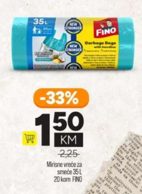 Mirisne vreće za smeće 35 L