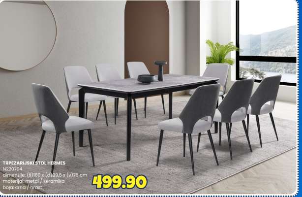TRPEZARIJSKI STOL HERMES