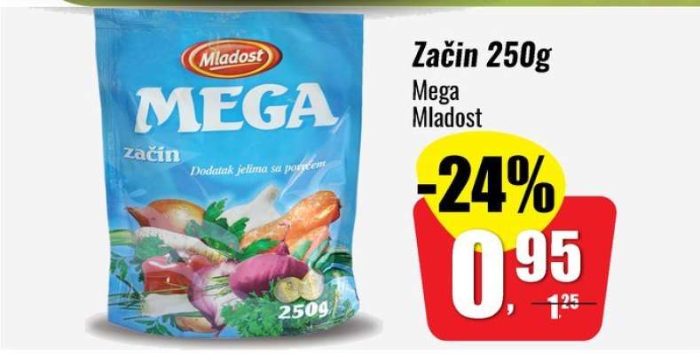 Začin 250g