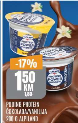 Puding Protein Čokolada/Vanilija