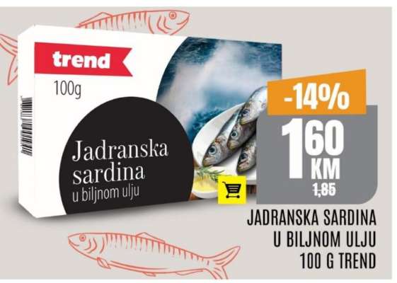 Jadranska sardina u biljnom ulju