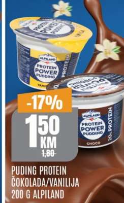 Puding Protein Čokolada/Vanilija