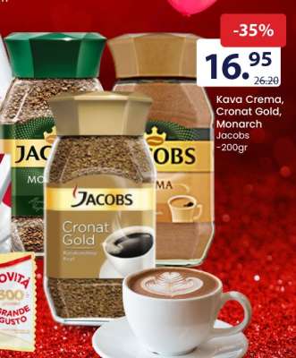 Kava Crema, Cronat Gold, Monarch