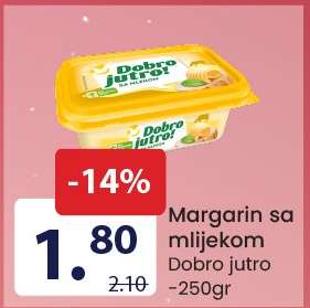 Margarín sa mlijekom