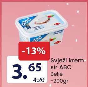 Svježi krem sir ABC