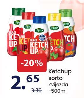 Ketchup sorto Zvijezda